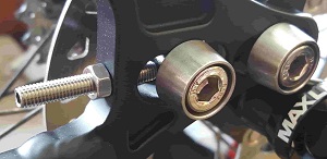 Dropout Titanium Studs