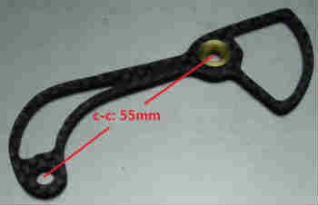 Carbon Fiber Inner Cage Plate  Sram Force & Red