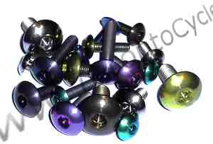 Titanium Shallow Button Head Bolts