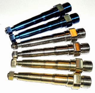 Titanium Pedal Spindles
