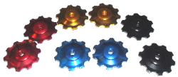 10T Derailleur Jockey Pulleys - Oversized Bearings