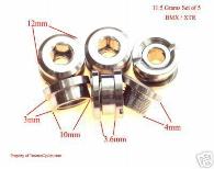 Titanium Chainring Bolts - singles