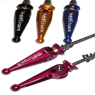 Tiger Titanium Quick Release Skewers