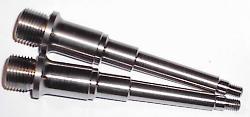 Titanium Pedal Spindle Egg Beater : Standard Length 