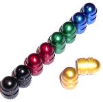 Purley Custom Valve Stem Caps : Dome (Schrader)