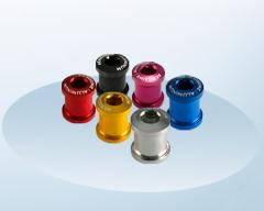 Aerozine Aluminum Chain Ring Bolts Doubles