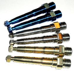 Titanium Pedal Spindles For Wellgo MG-1 Platform Pedals