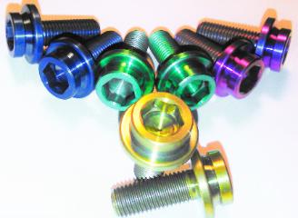 Extra Long M8 Titanium Crank Bolts